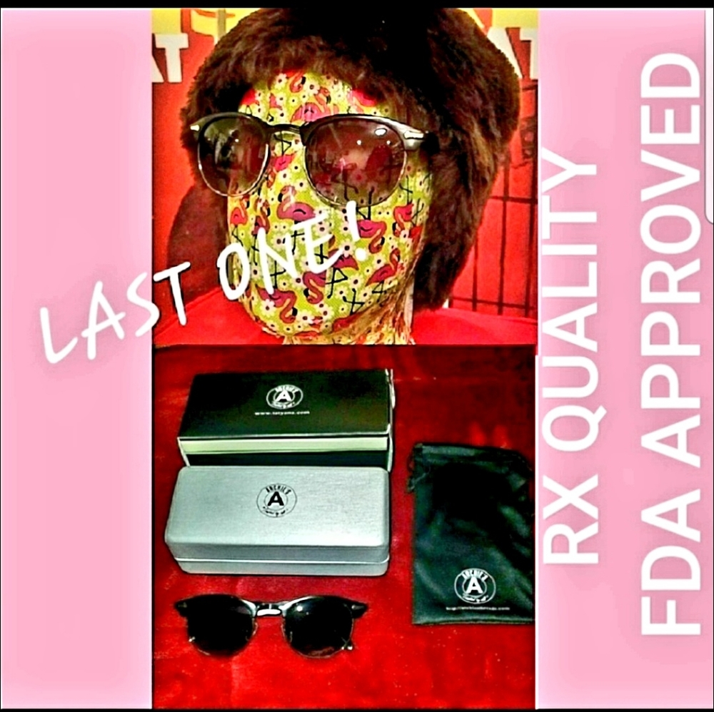 Tatyana Louisa Vintage 1950's Pinup Sunglasses RX QUALITY Lenses FDA Approved